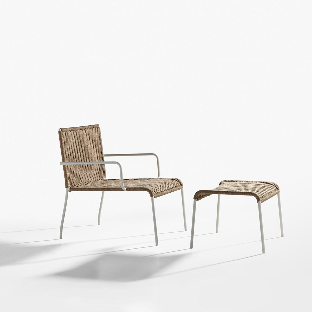 Rope garden armchair | Agra by Potocco