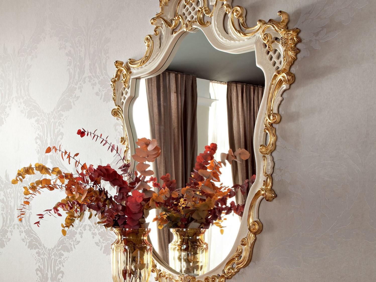 Wall-mounted framed mirror | 12638 by Modenese Gastone