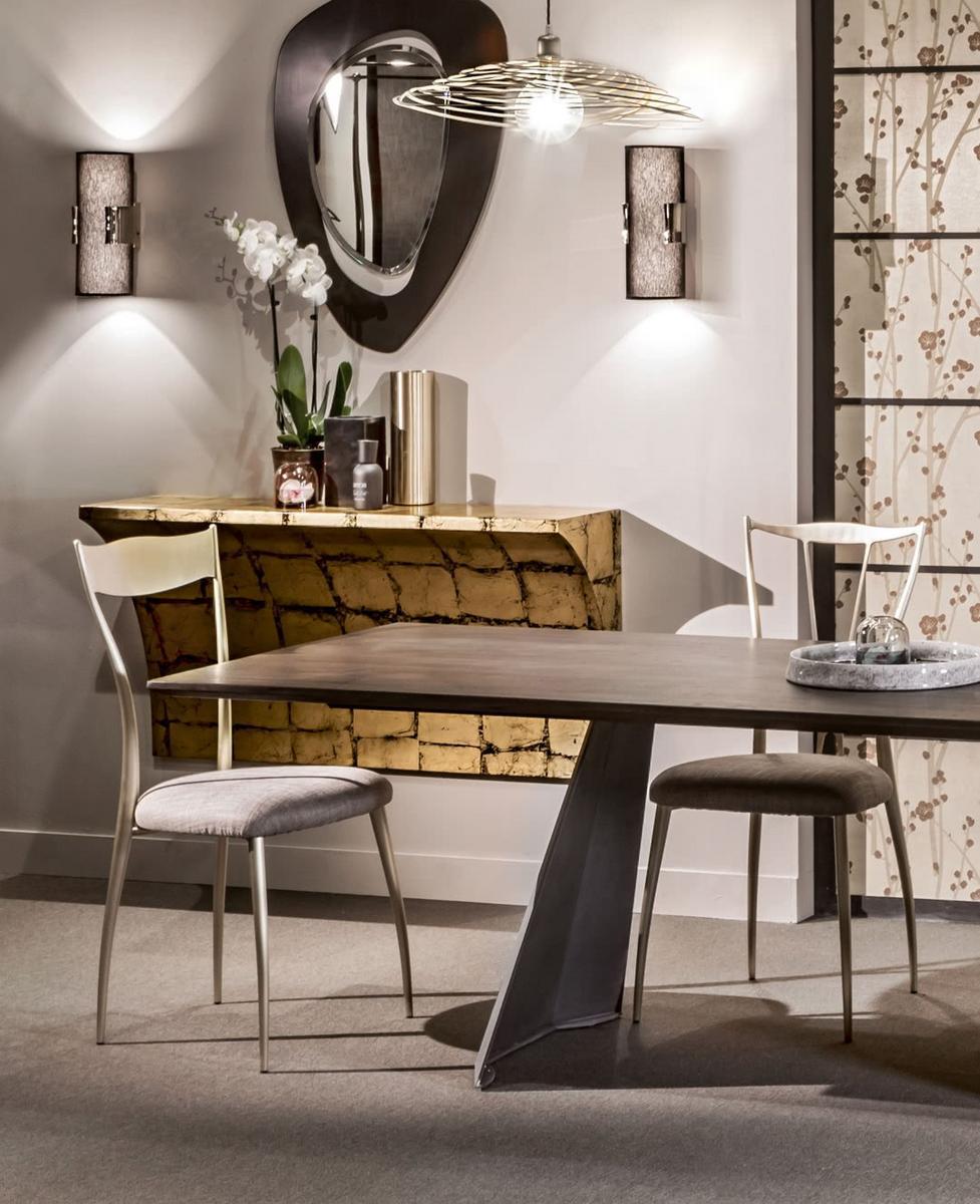 Open back iron chair | Vilma New by Cantori