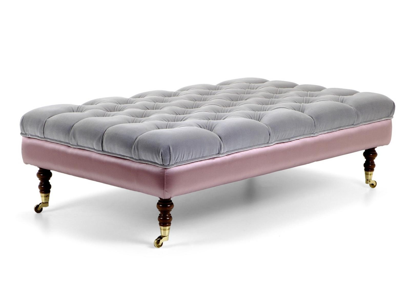 Leather pouf / footstool | Alonso by Domingo salotti