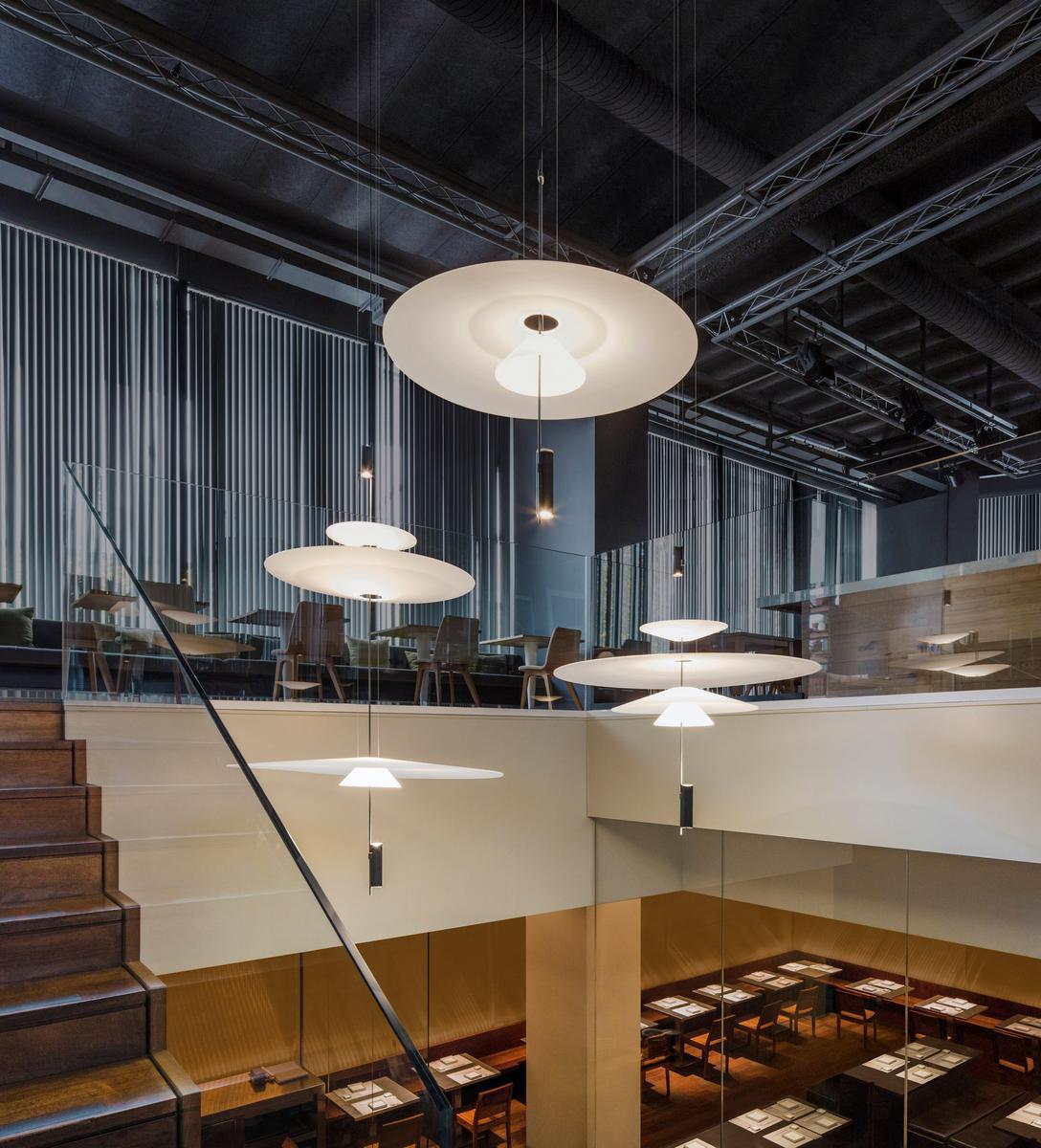 LED pendant lamp with dimmer | Flamingo 1560 by Vibia