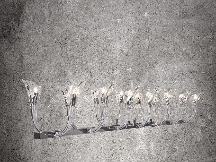 Indirect light pendant lamp with Swarovski® Crystals | Chill Out H14 by Ilfari