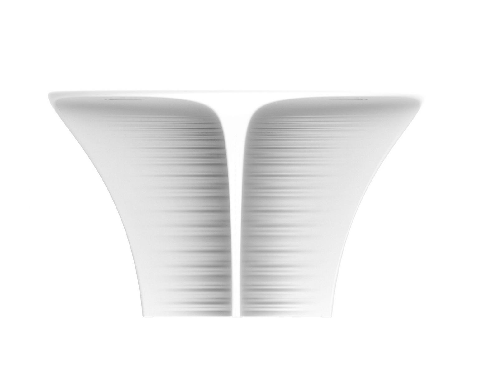 Round polyethylene garden table | Biophilia by Vondom