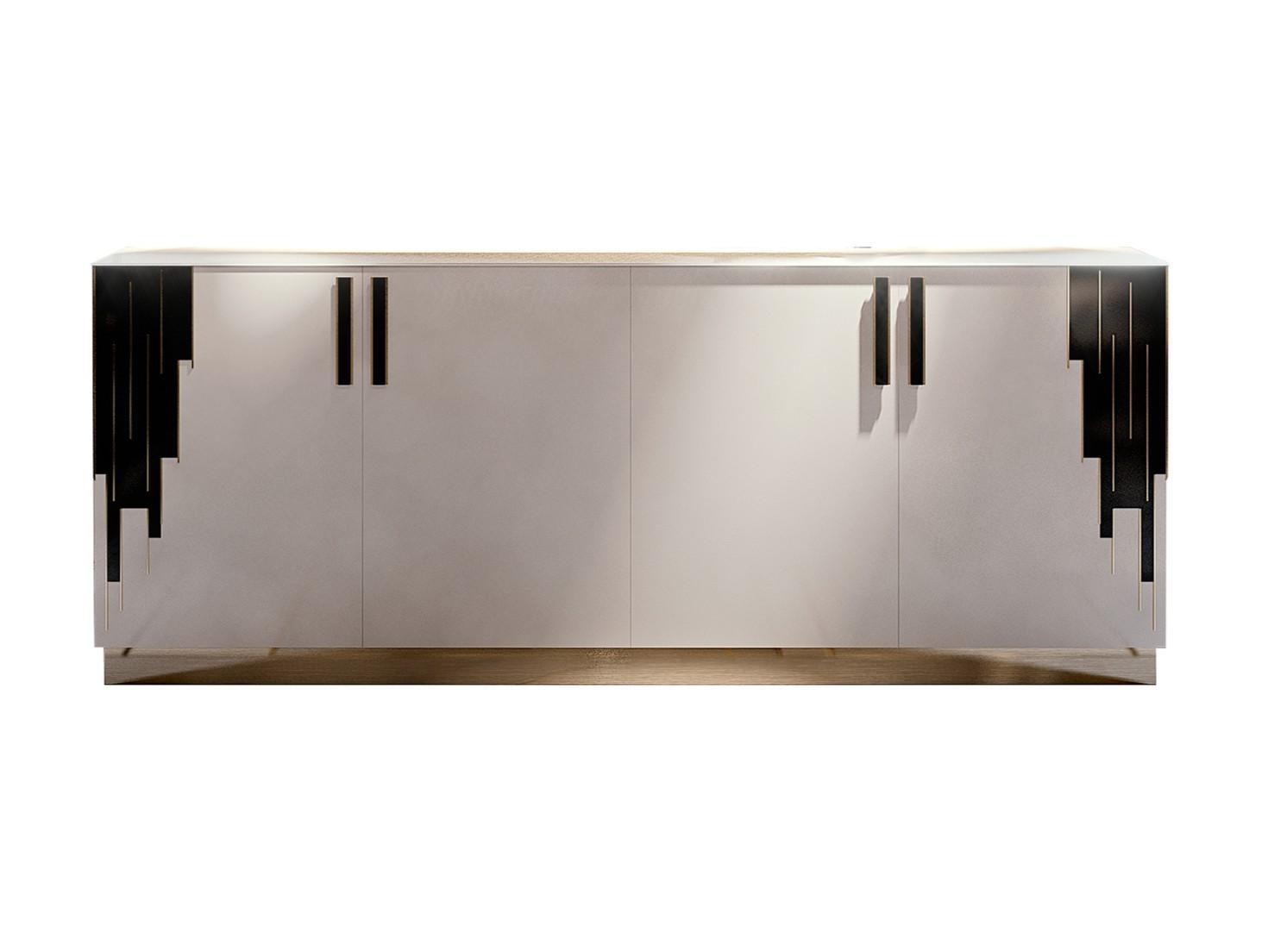 Wooden sideboard with doors | Belle Epoque by Reflex