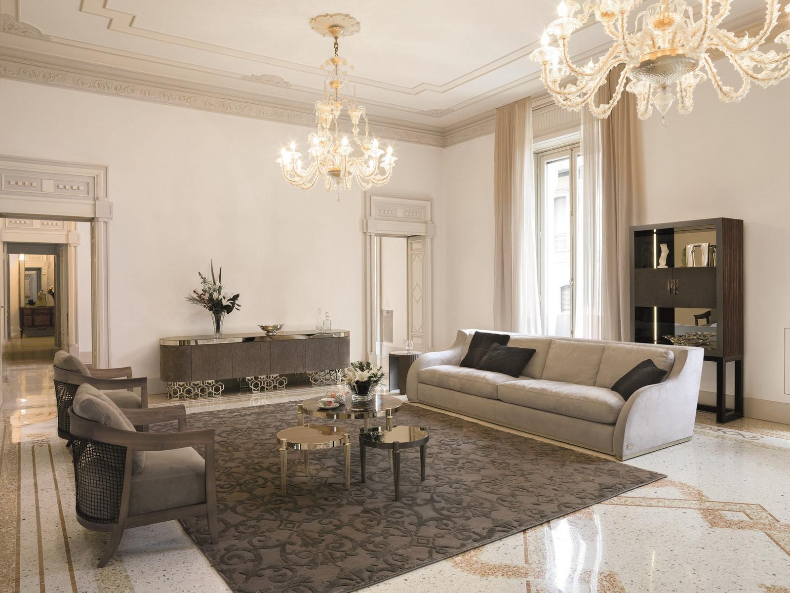 Metal sideboard with doors | Vicky by Longhi