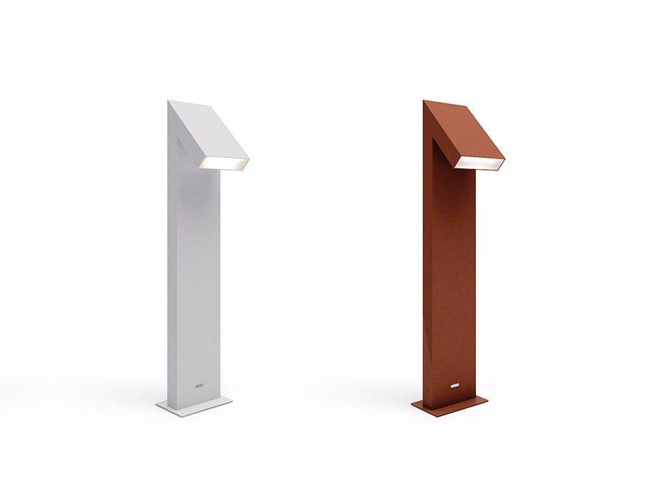 LED aluminium bollard light | Chilone by Artemide
