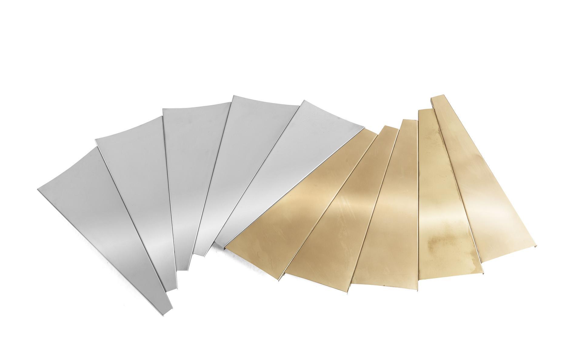 LED brass wall light | Braid by Gianfranco Ferre Home