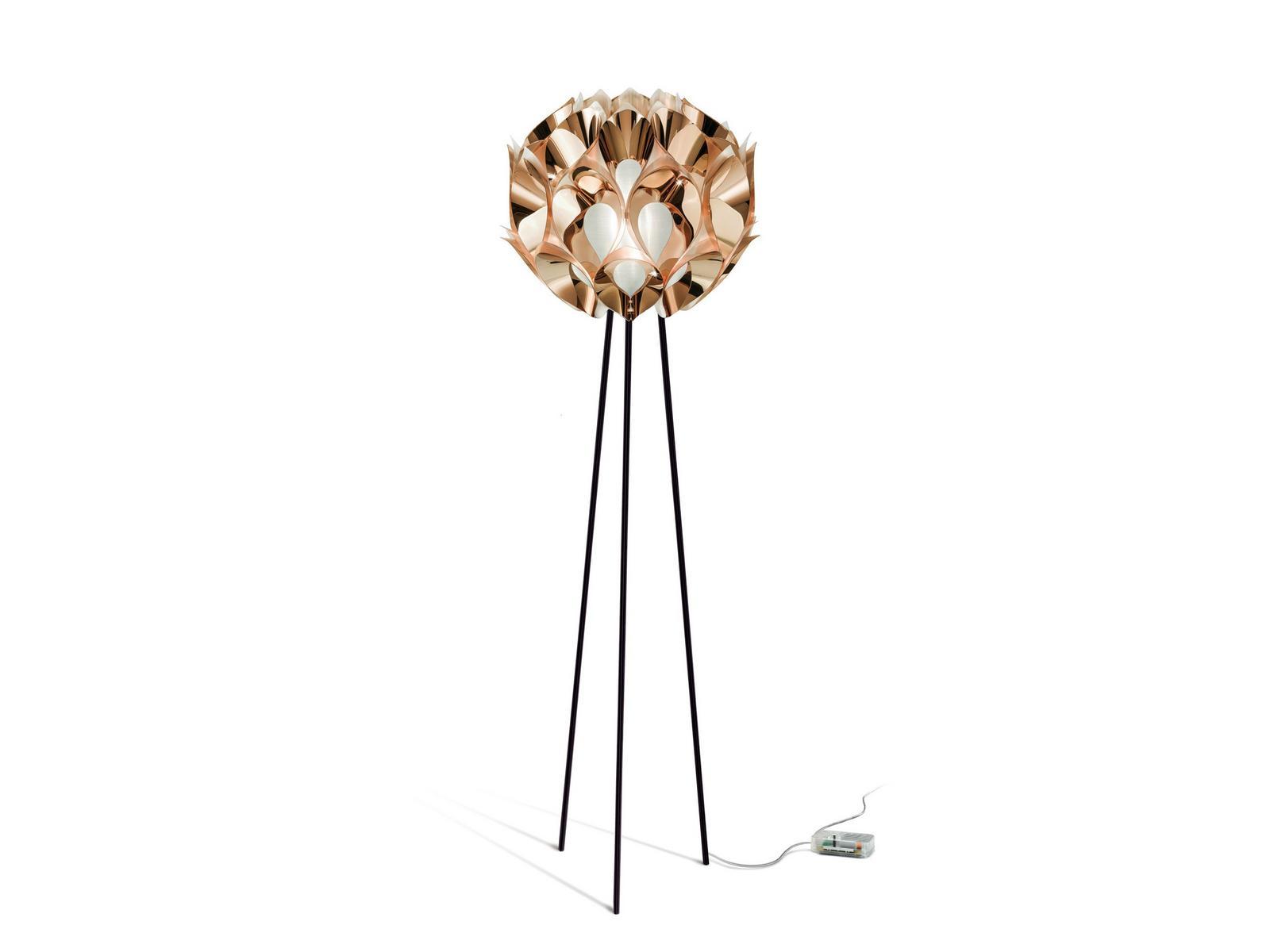 Indirect light Copperflex floor lamp | Flora Copper by Slamp