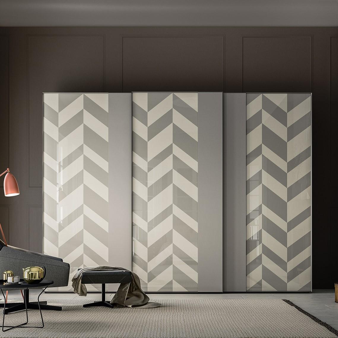 Modular lacquered wardrobe with drawers | Frame by ALF Dafre