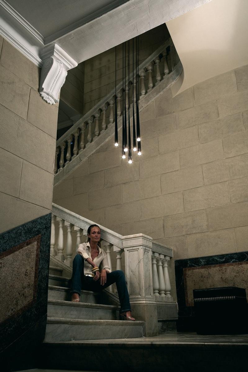 LED pendant lamp | Slim by Vibia