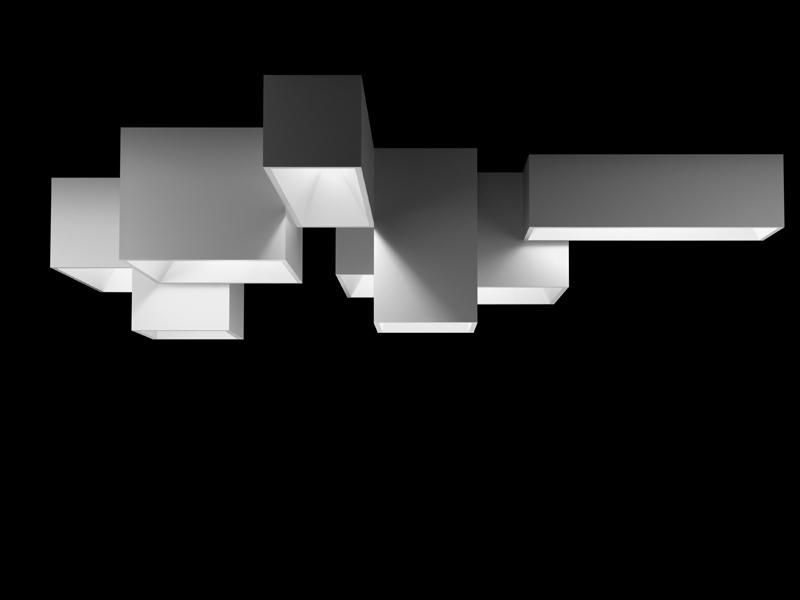 Modular ceiling lamp | Link Xxl by Vibia