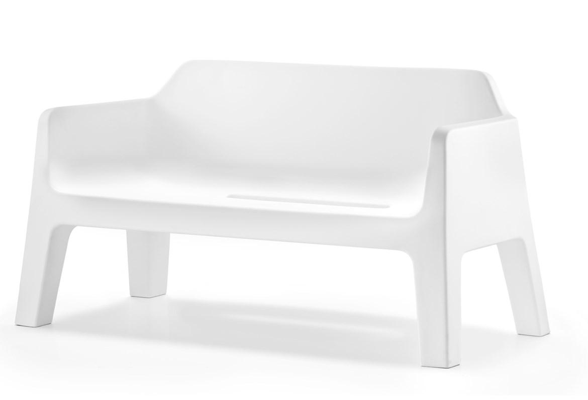 Polyethylene garden sofa | Plus 636 by Pedrali