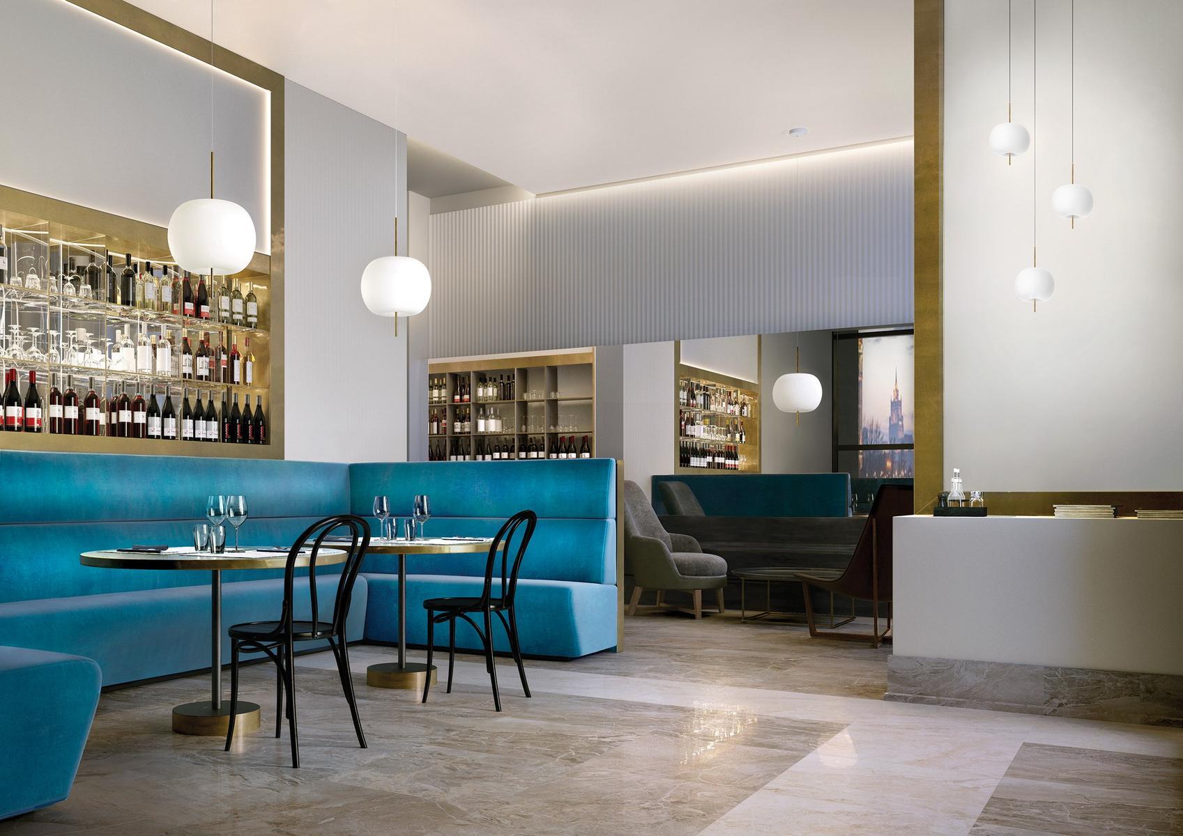 Opal glass pendant lamp | Kushi by Kundalini