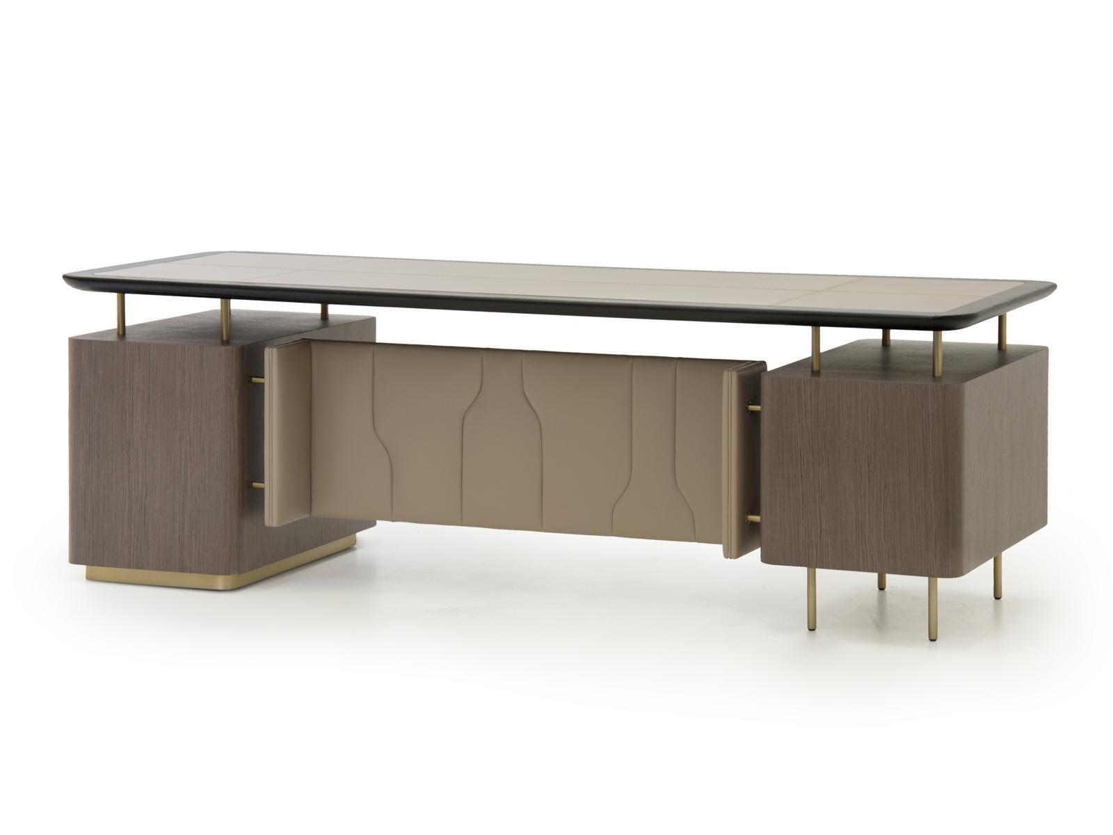 Deerskin executive desk with drawers | Panamera by Formitalia