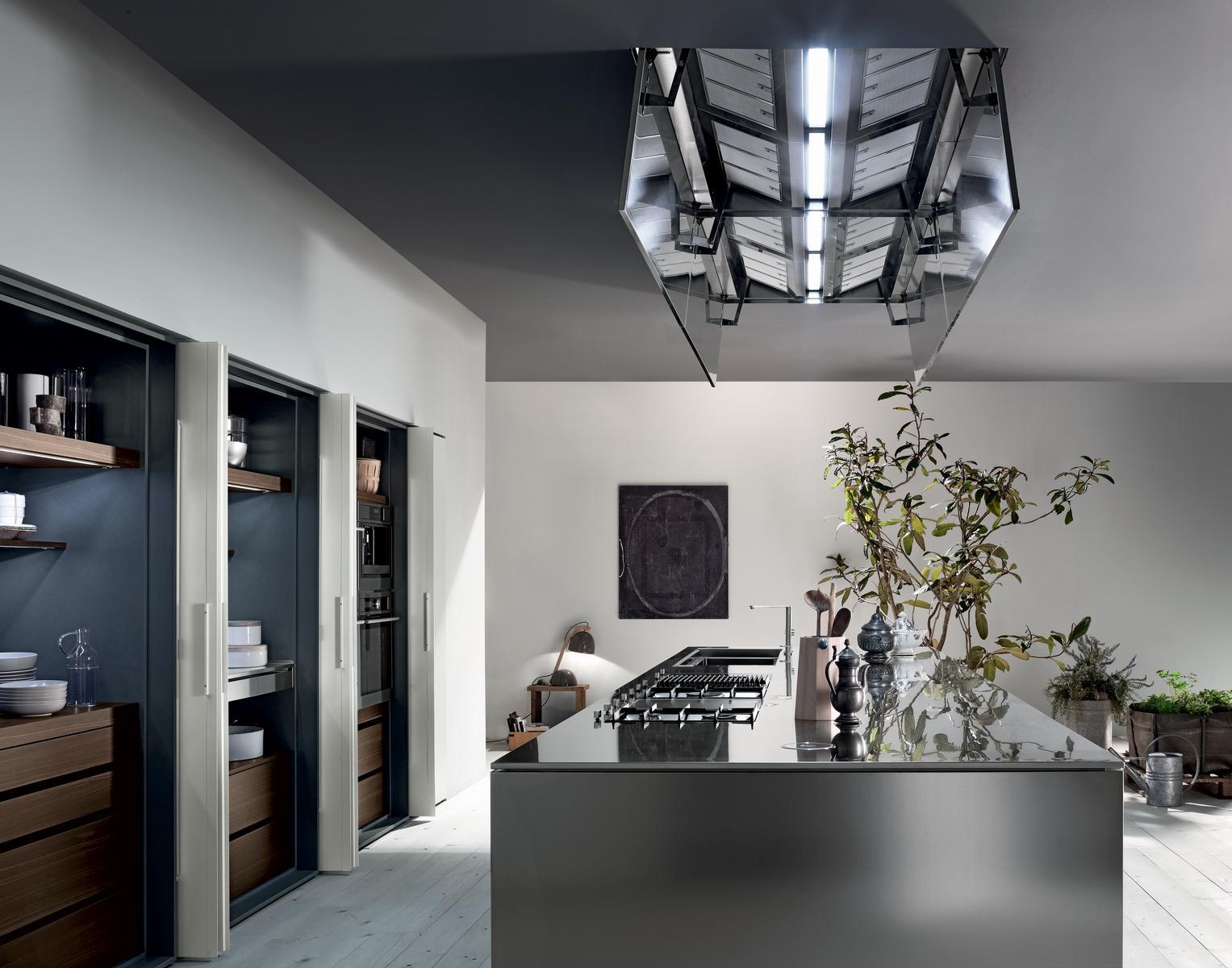 Fitted kitchen with island Rossana Tk38