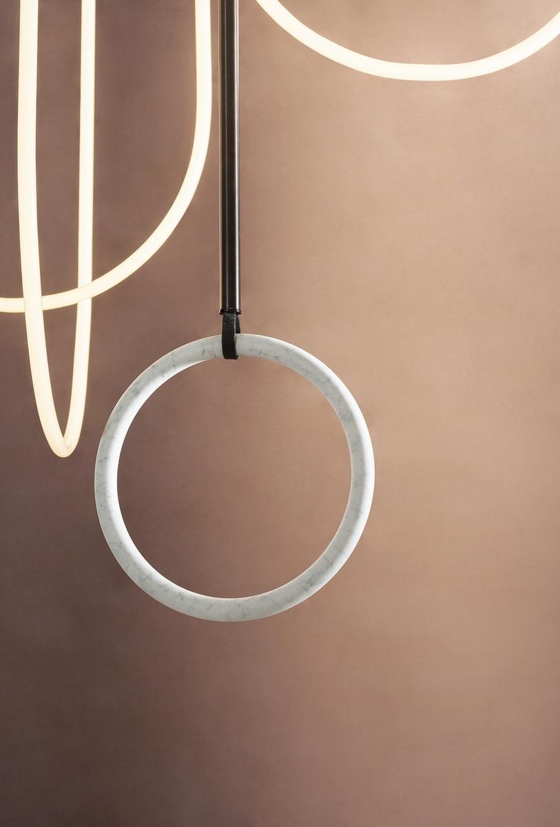 Direct light glass ceiling lamp | Say Yes by Baxter