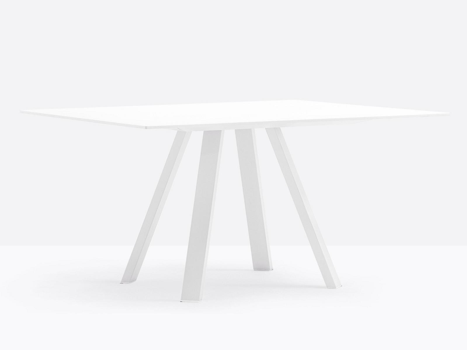 Design square wooden table | Arki-table Ark_139x139 by Pedrali