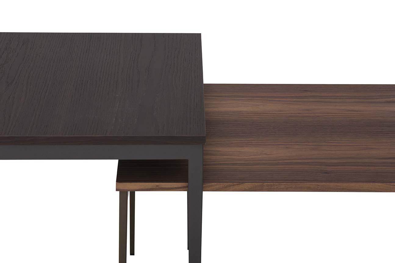 Rectangular wooden coffee table | Maistri by Tonin Casa