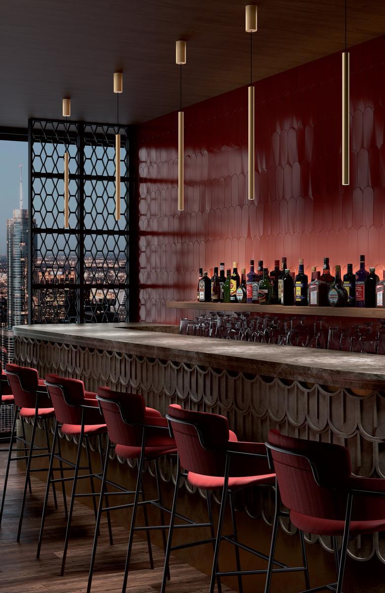 LED aluminium pendant lamp | Stylus by Leds C4