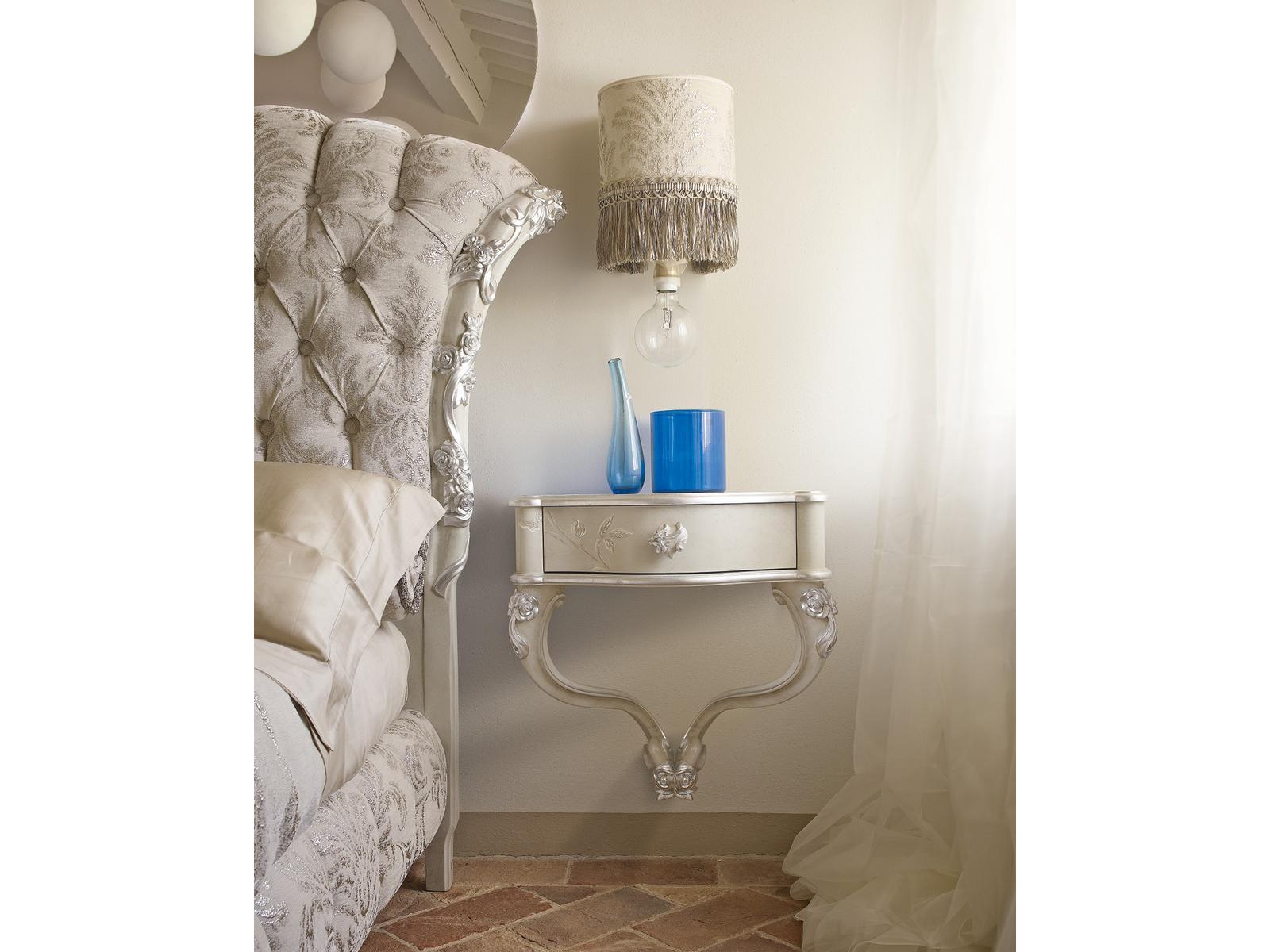 Wall-mounted bedside table | Capri by Volpi