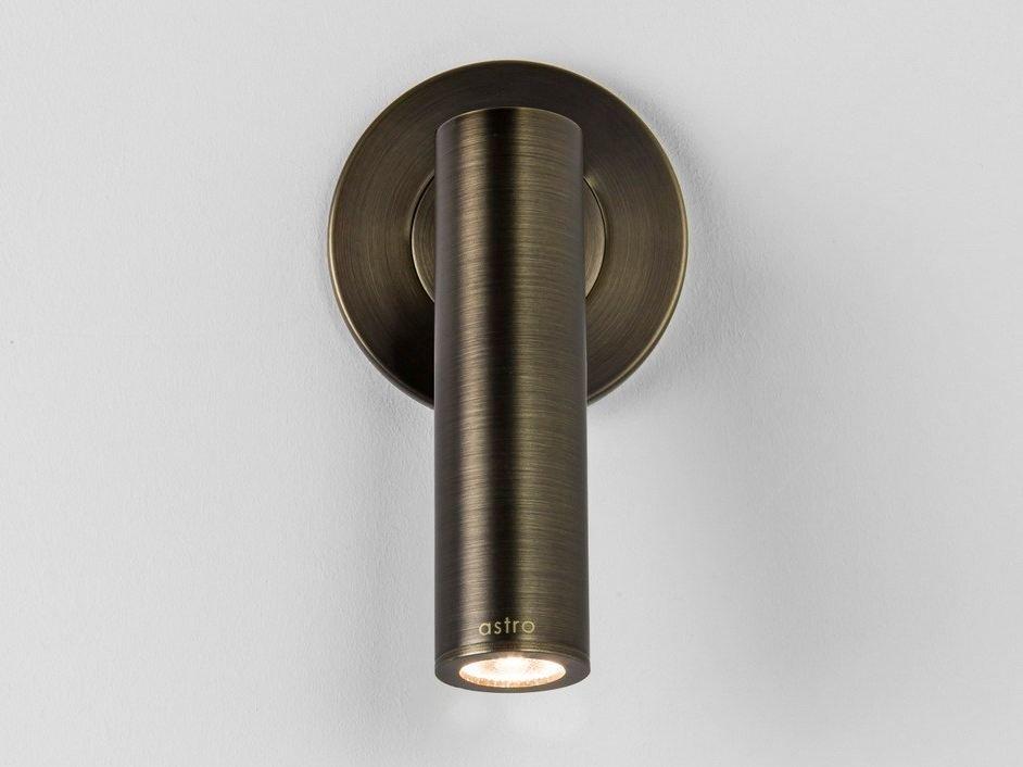 LED adjustable aluminium wall lamp | Enna Recess by Astro lighting