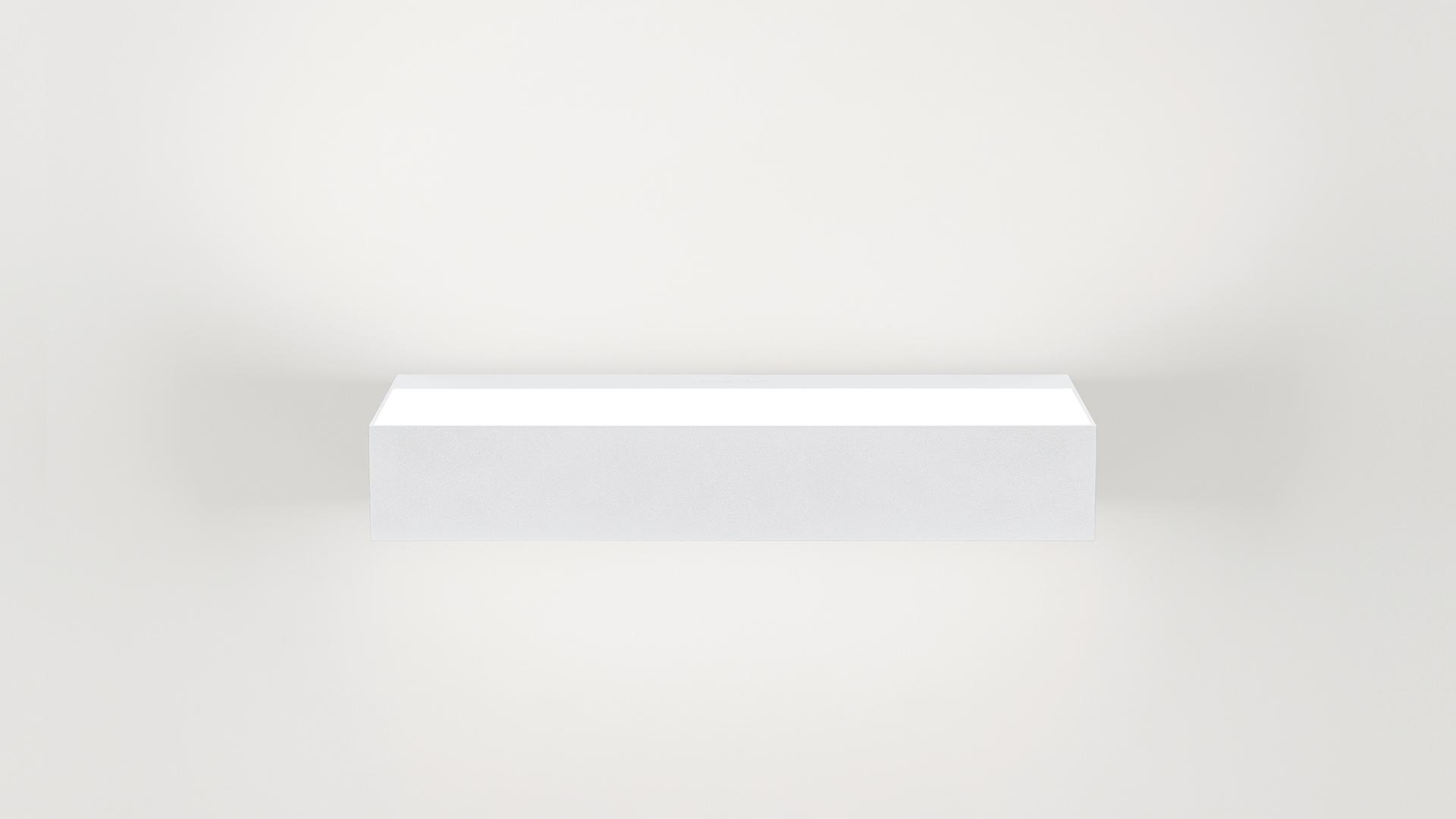 LED direct-indirect light aluminium wall light |  by Arkoslight