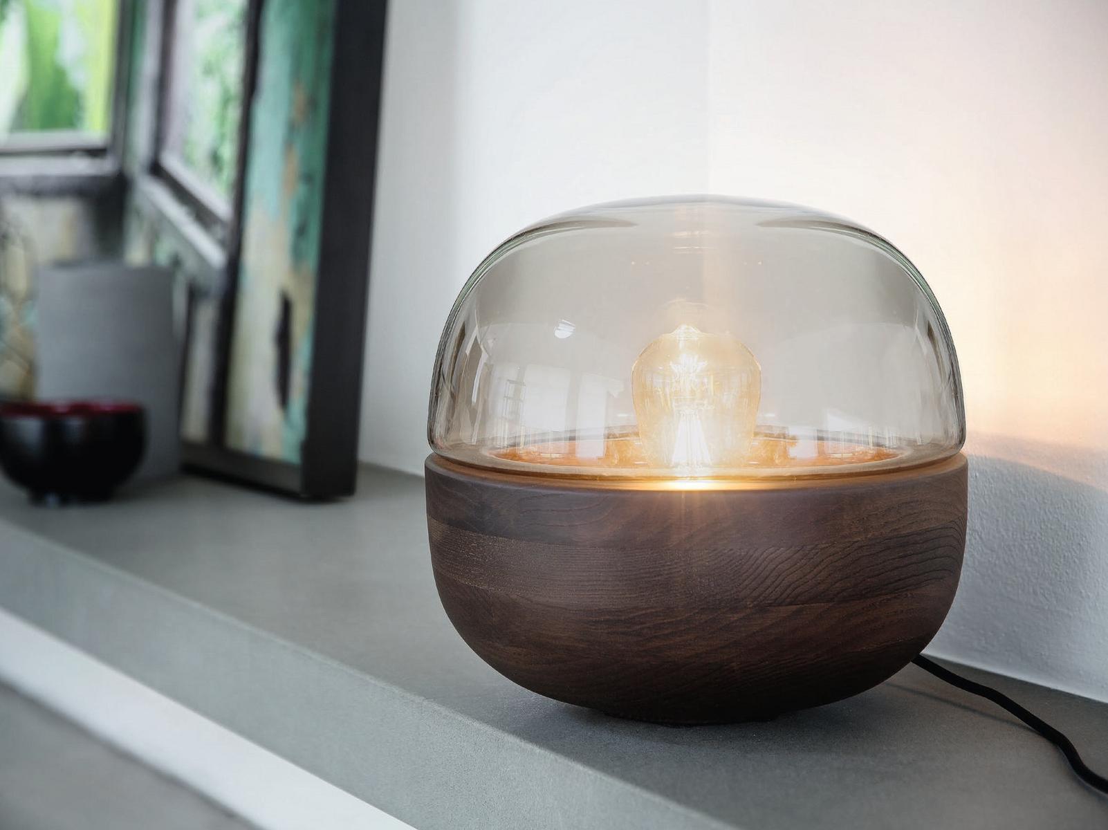 Ash table lamp | Bolla by Porada