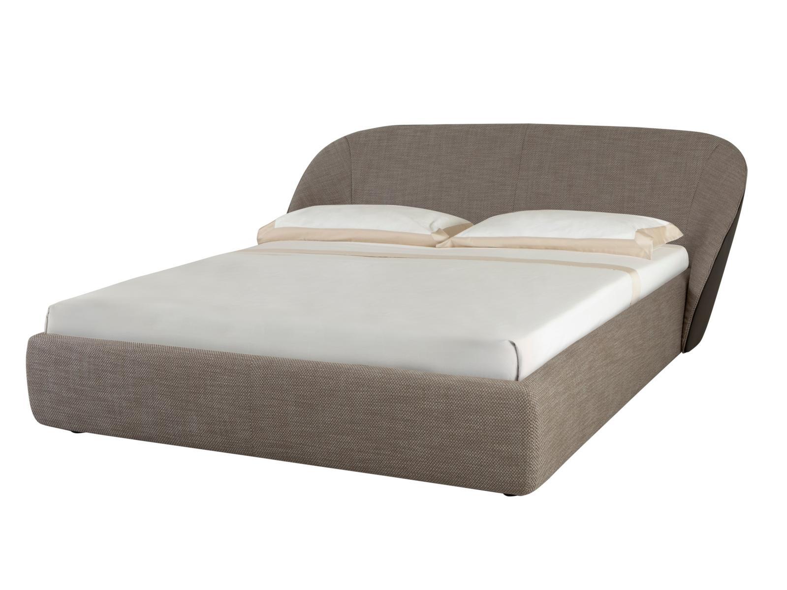 Double bed with upholstered headboard | Mama by Tonin Casa