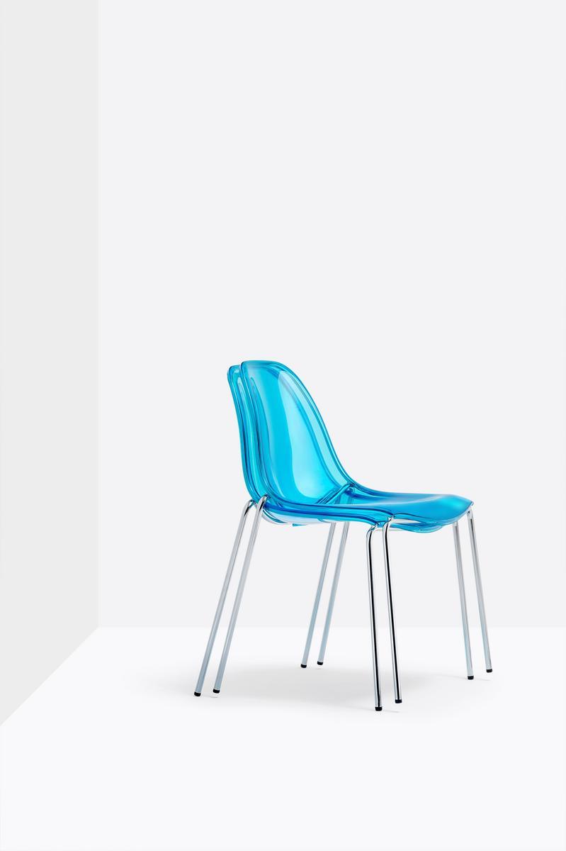Polycarbonate chair | Day Dream 405 by Pedrali
