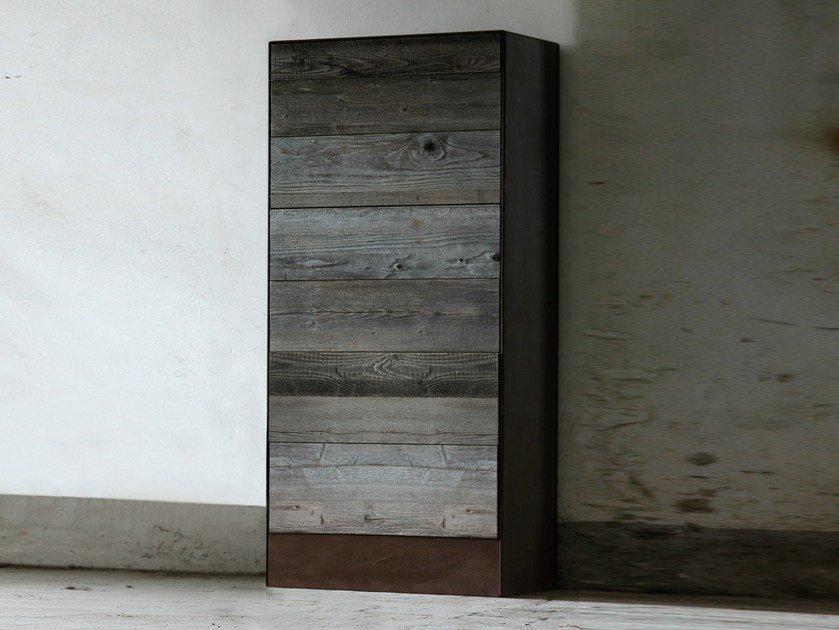 Reclaimed wood chest of drawers | Weston by Domingo salotti