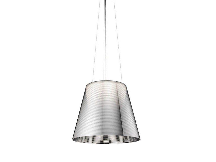 Polycarbonate pendant lamp | Ktribe S by Flos