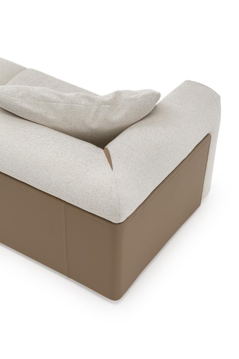 Fabric sofa | Soul by Turri