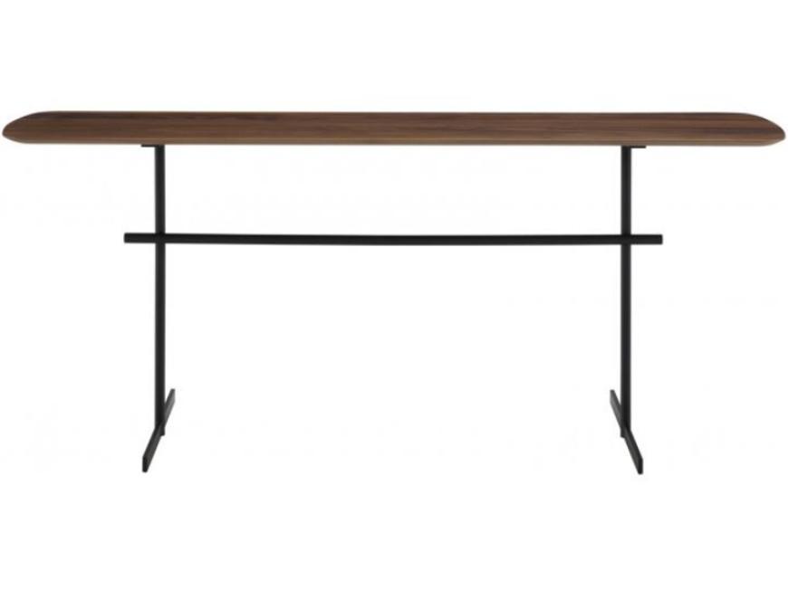Rectangular steel and wood coffee table | Prado by Ligne Roset