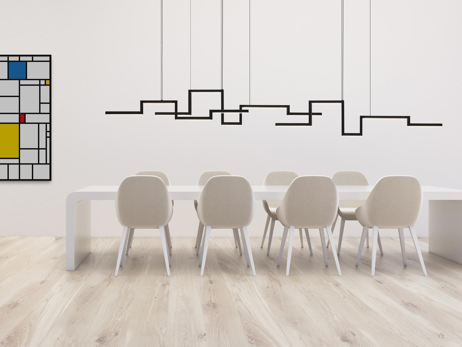 LED direct light metal pendant lamp | Artys H4 by Ilfari