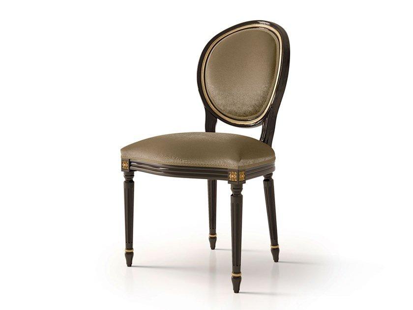 Medallion upholstered velvet chair | 6109 by Carpanese home
