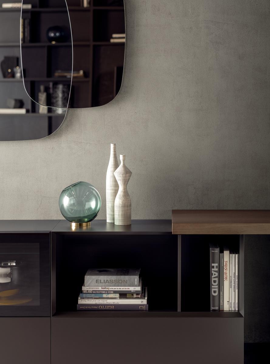 Rectangular wooden writing desk | Domino by Pianca