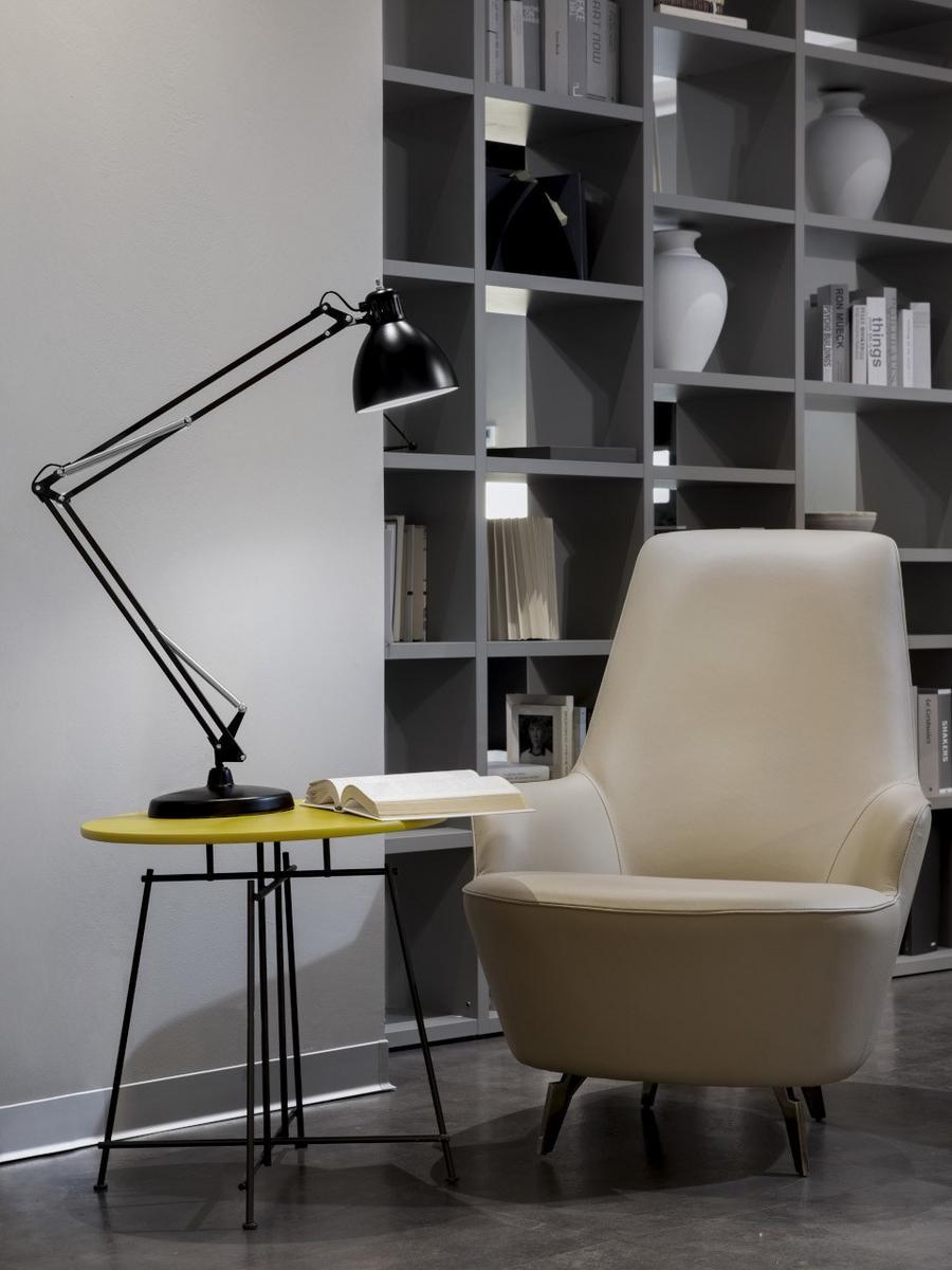 LED adjustable aluminium desk lamp | Jj T-p by Leucos