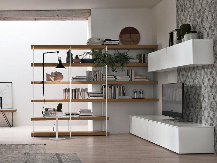 Sectional storage wall | Unit A076 by Tomasella