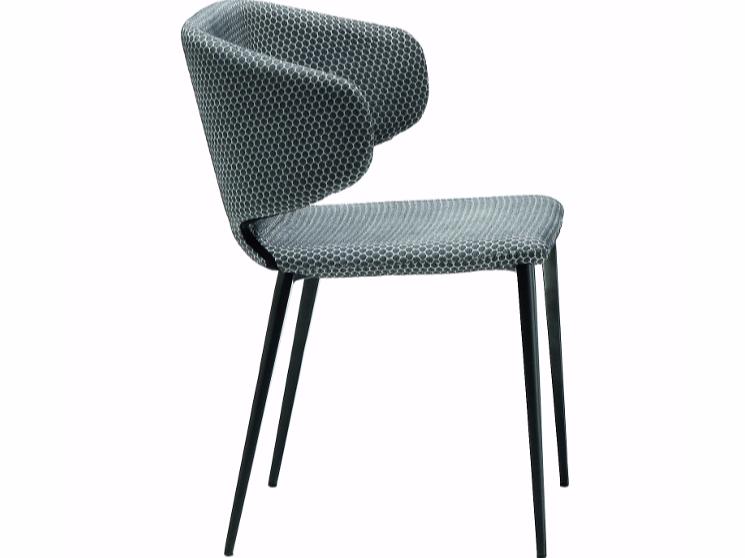 Upholstered fabric chair | Wrap P by Midj