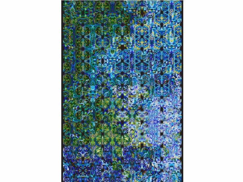 Contemporary style patterned rectangular fabric rug | Eco Alliance by Moooi