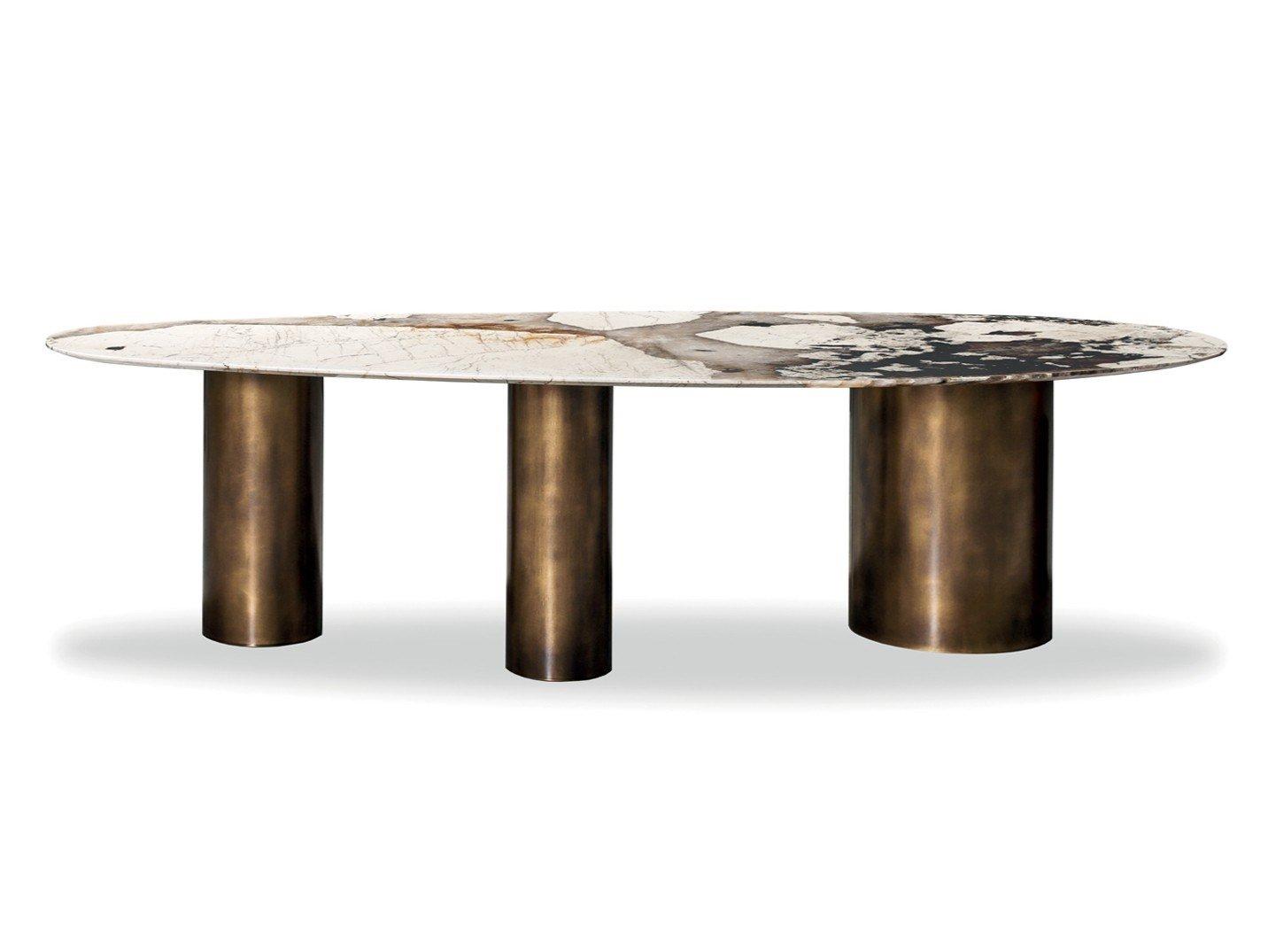 Marble table | Lagos by Baxter