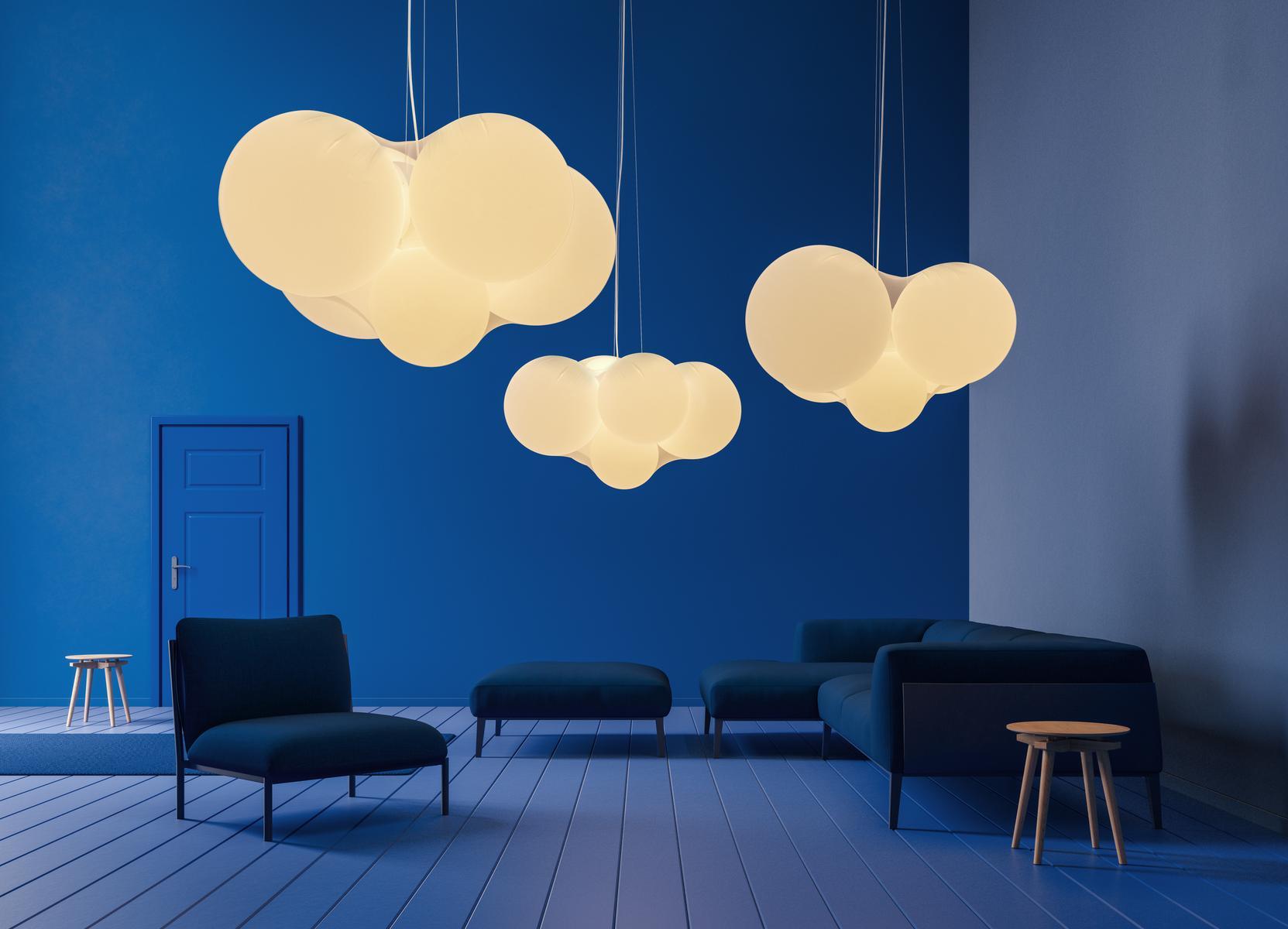 LED PMMA pendant lamp | Cloudy by Axolight