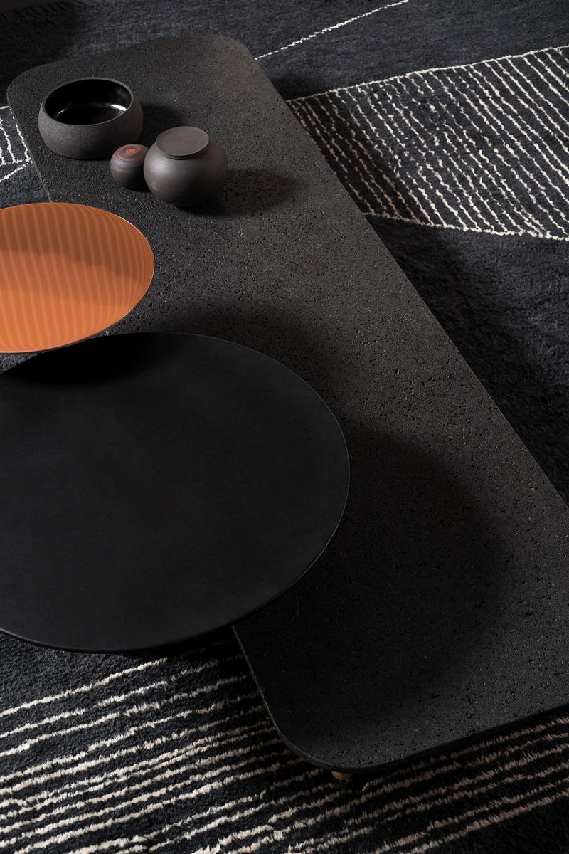 Low rectangular coffee table for living room | Malacca by Baxter