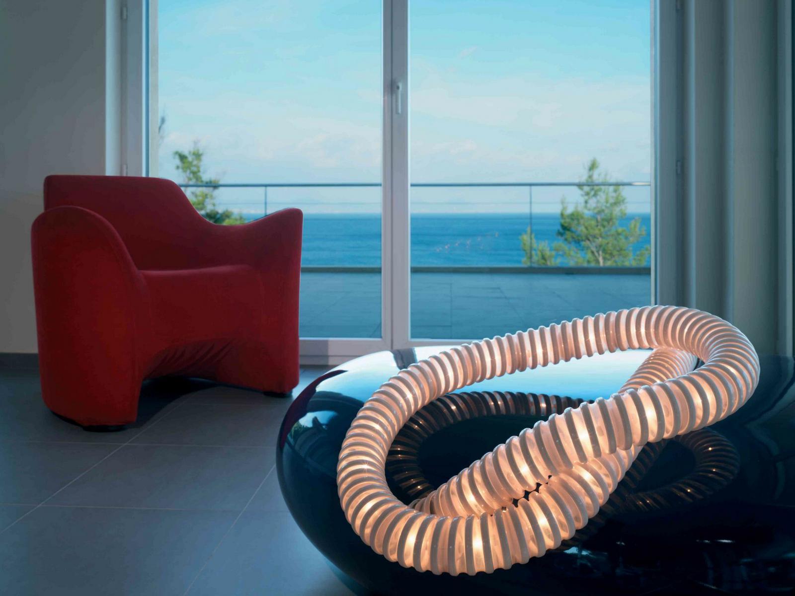 PVC table lamp / floor lamp | Boalum by Artemide