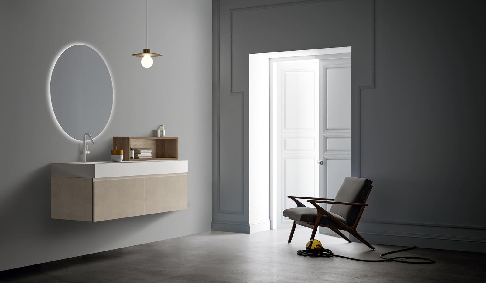 Melamine bathroom | Lapis by Birex