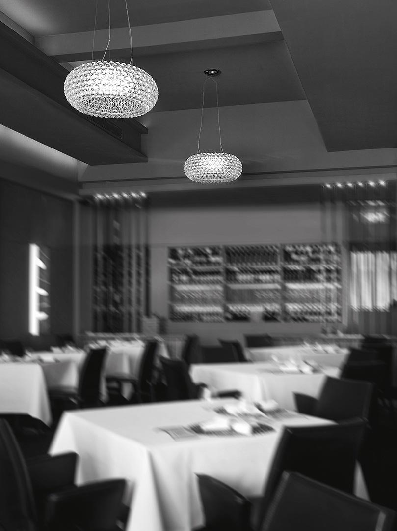 Plastic pendant lamp | Caboche by Foscarini