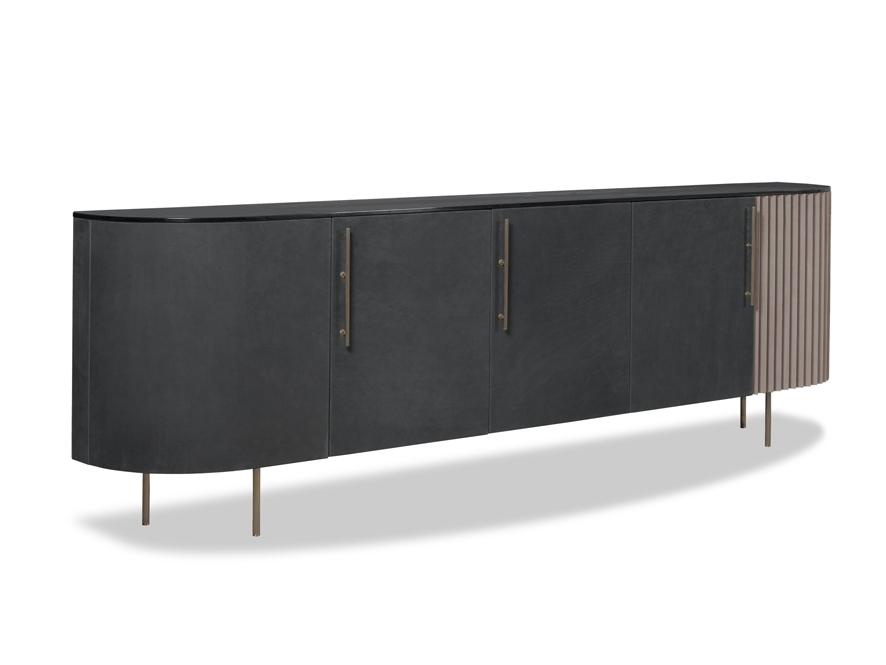 Sideboard with doors | Plissé by Baxter