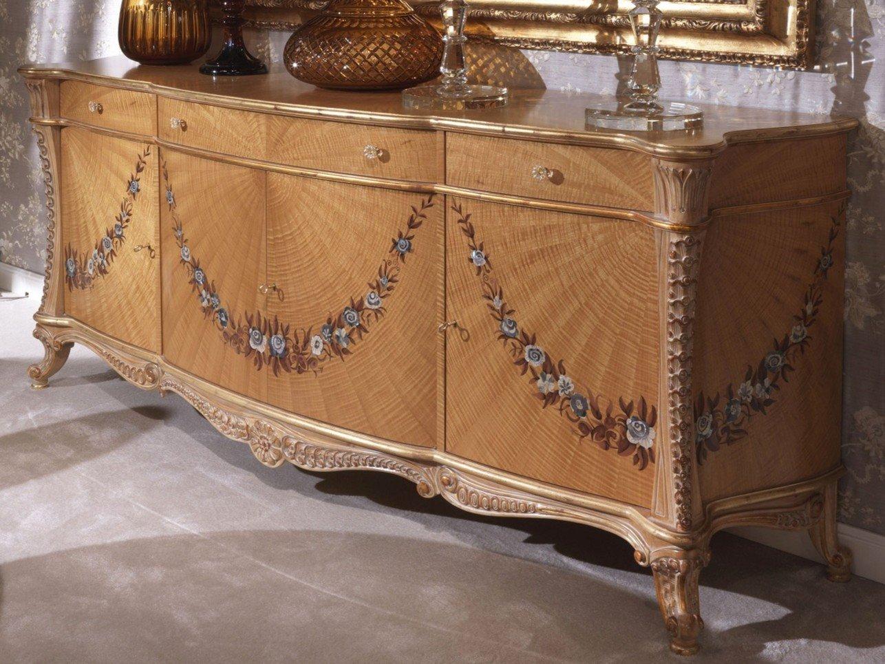 Decapé wooden sideboard | 1260 by Ezio Bellotti