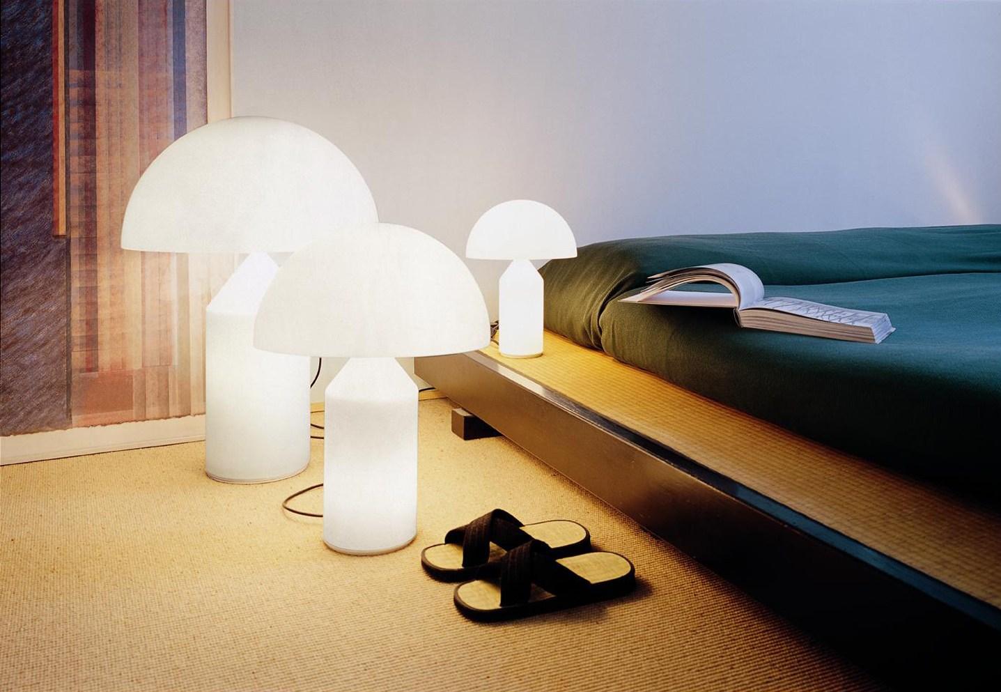 Murano glass table lamp | Atollo Glass by Oluce