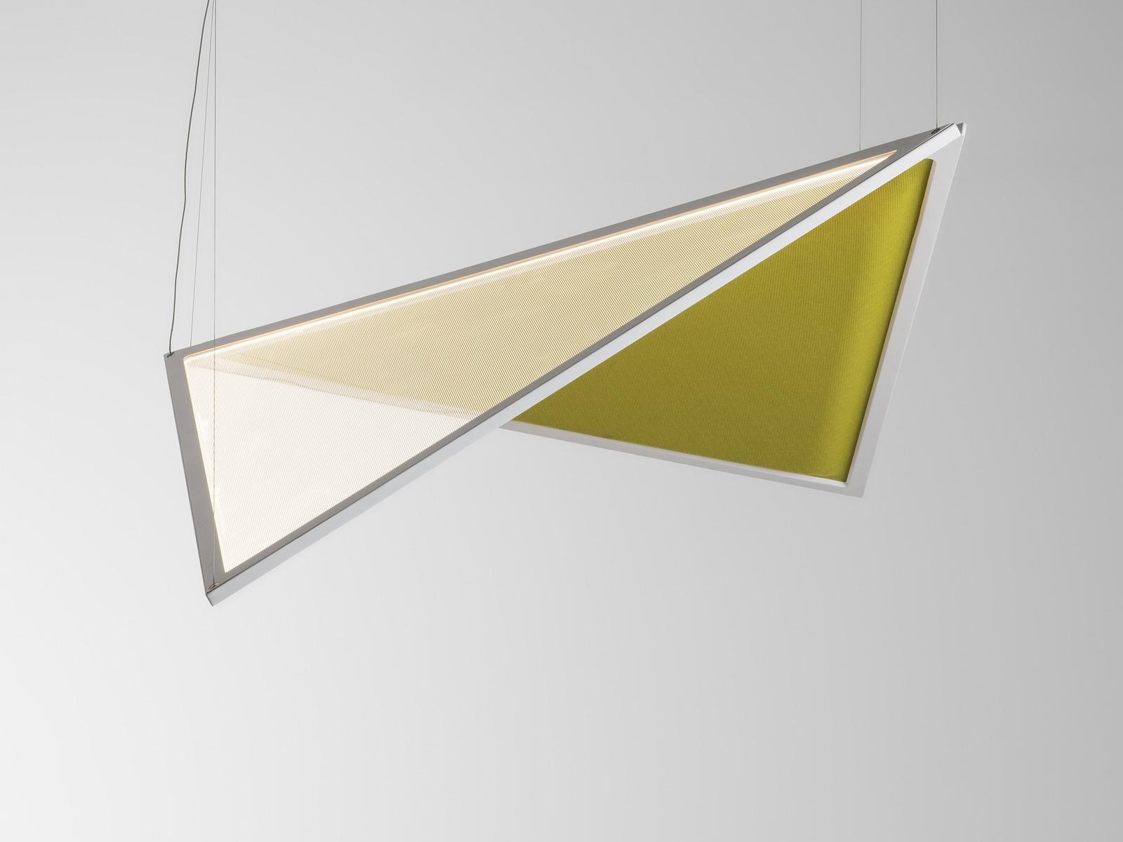 Acoustic swivel pendant lamp | Flexia by Artemide